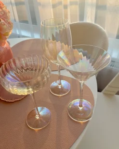 Sæt af 4 vinglas MORGANITE 530 ml Transparent