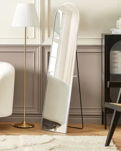 Stående spejl BAGNOLET 150 cm Metal Sølv