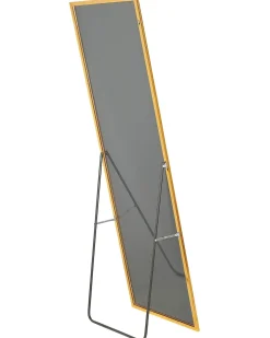 Stående spejl BEAUVAIS 156 cm Metal Guld