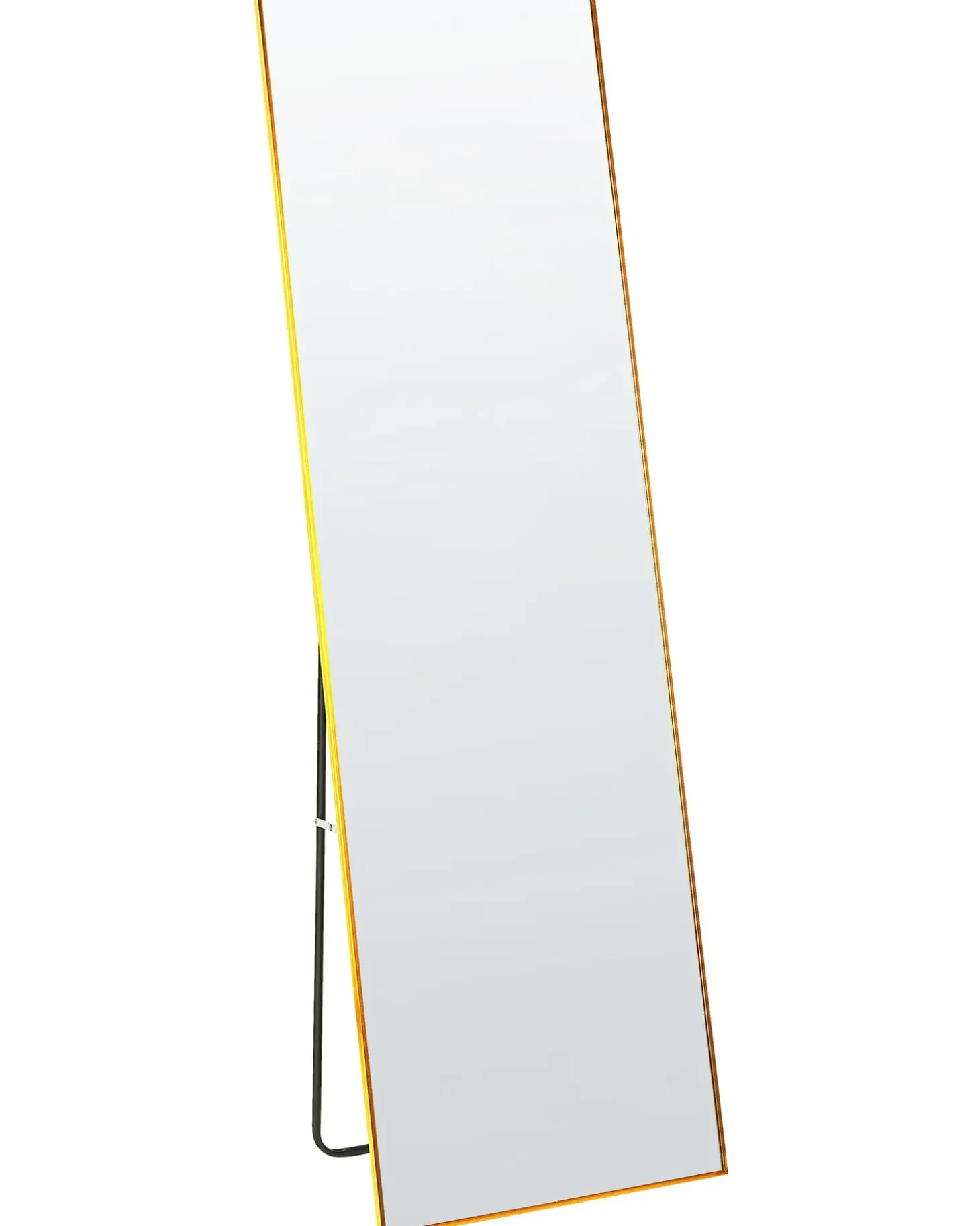 Stående spejl BEAUVAIS 156 cm Metal Guld