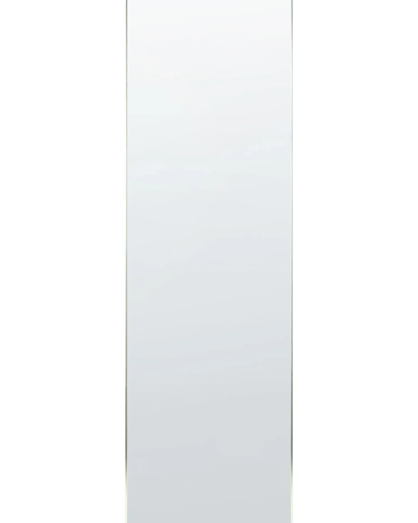 Stående spejl BEAUVAIS 156 cm Metal Sølv