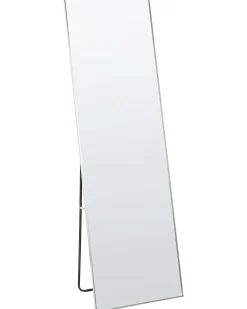 Stående spejl BEAUVAIS 156 cm Metal Sølv