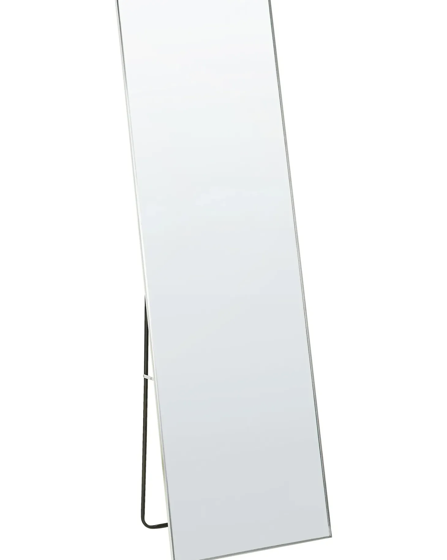 Stående spejl BEAUVAIS 156 cm Metal Sølv