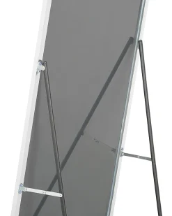 Stående spejl BEAUVAIS 156 cm Metal Sølv