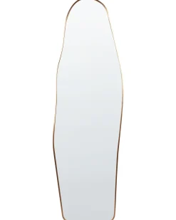 Stående spejl LARCHE 160 cm Metal Guld