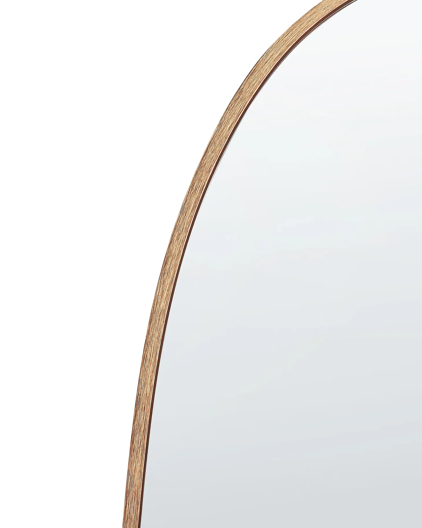 Stående spejl LARCHE 160 cm Metal Guld