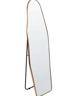 Stående spejl LARCHE 160 cm Metal Guld