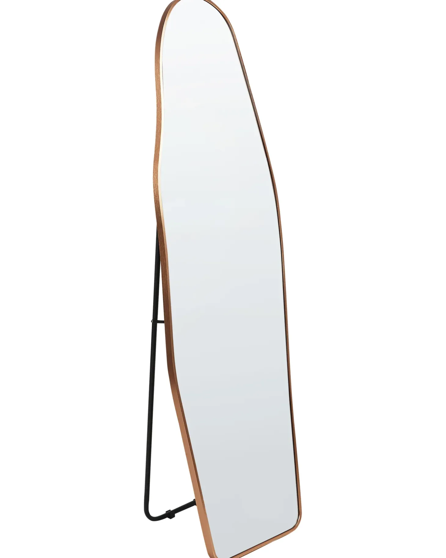 Stående spejl LARCHE 160 cm Metal Guld