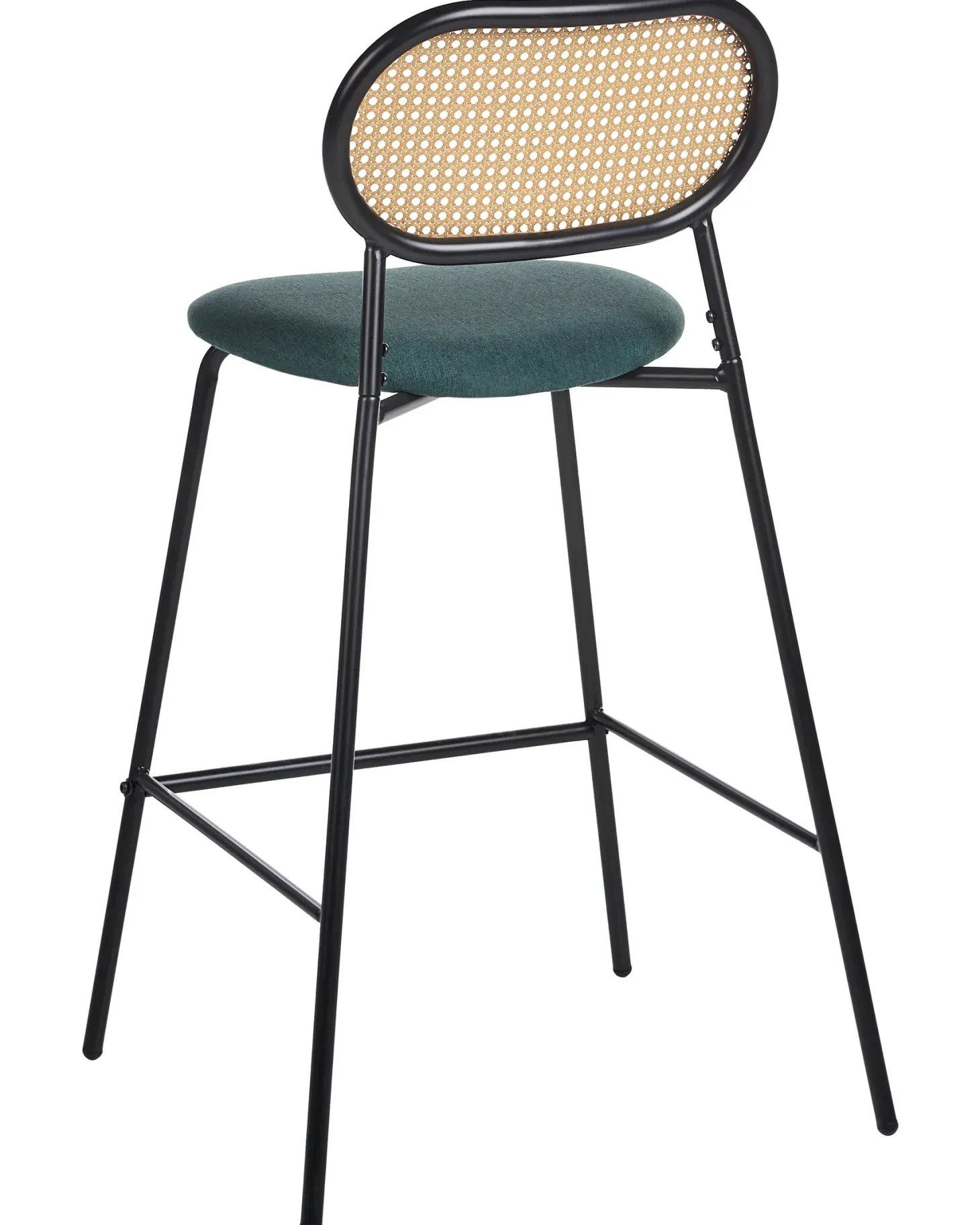 Sæt med 2 barstole ADAVER Sort
