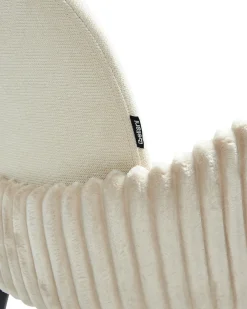 Sæt med 2 barstole AMITY Lys Beige