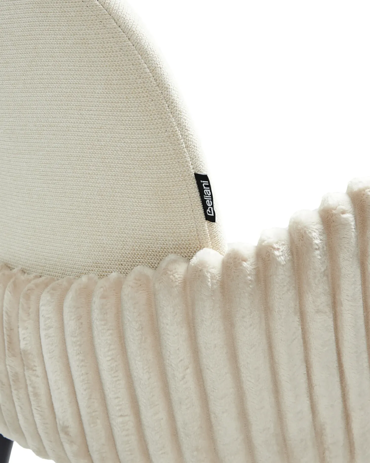 Sæt med 2 barstole AMITY Lys Beige