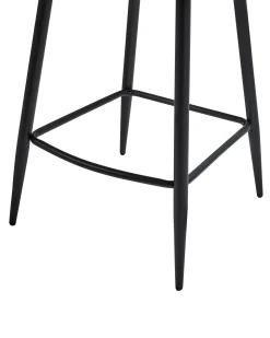 Sæt med 2 barstole AMITY Lys Beige