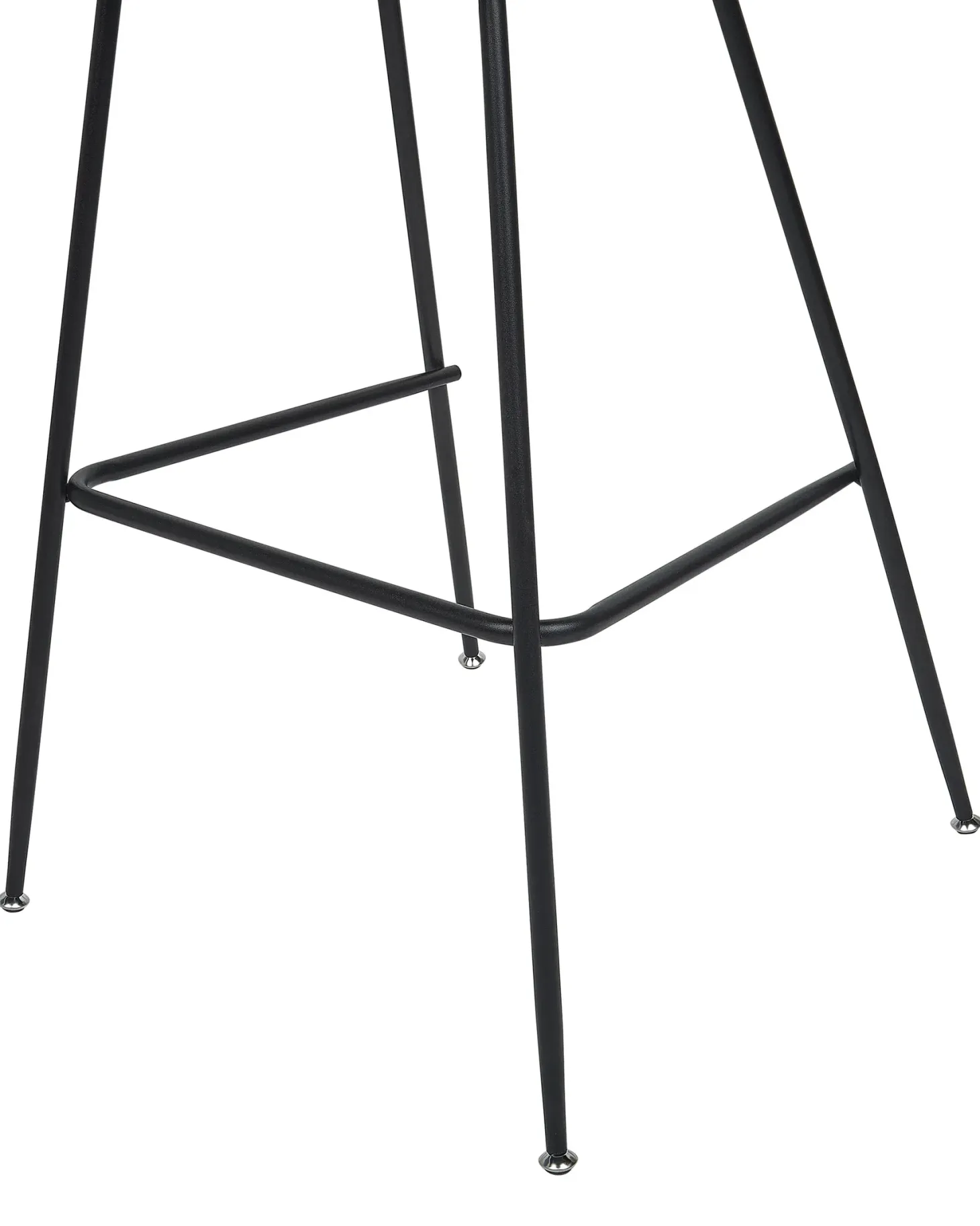 Sæt med 2 barstole ARCOLA Velour Brungrå