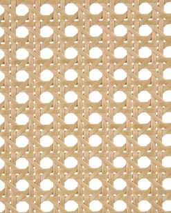 Sæt med 2 barstole AVA Træ Lysebrun/beige