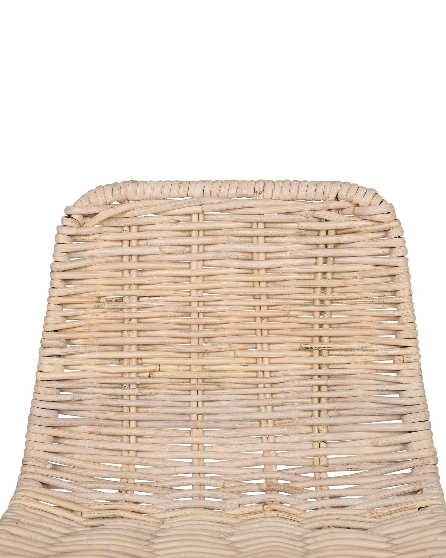 Sæt med 2 barstole CASSITA Rattan Naturlig
