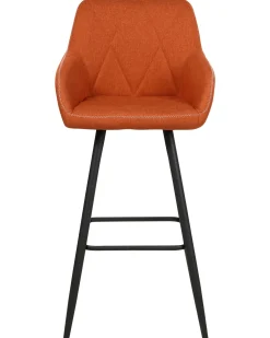 Sæt med 2 barstole DARIEN Orange
