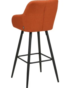 Sæt med 2 barstole DARIEN Orange
