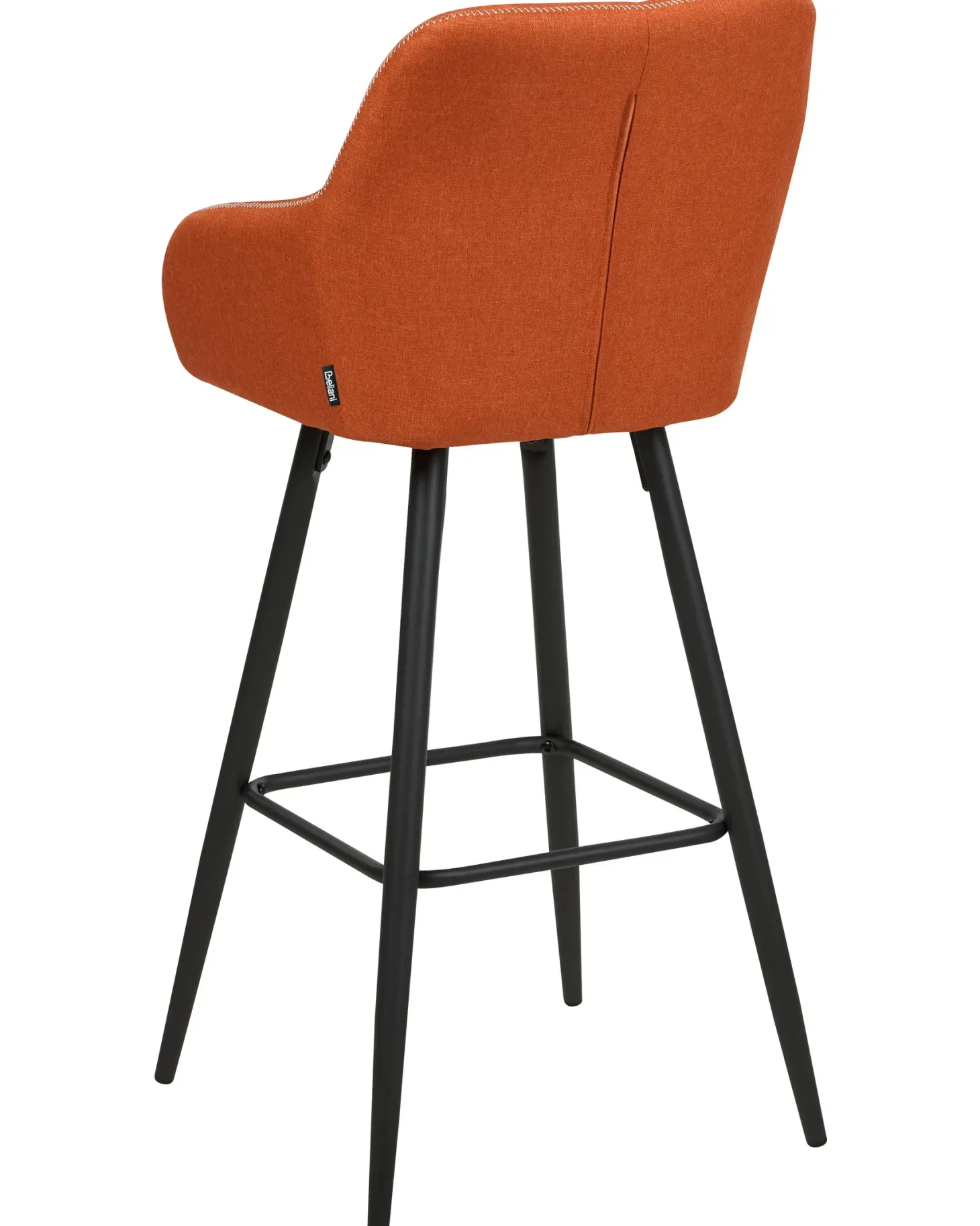 Sæt med 2 barstole DARIEN Orange
