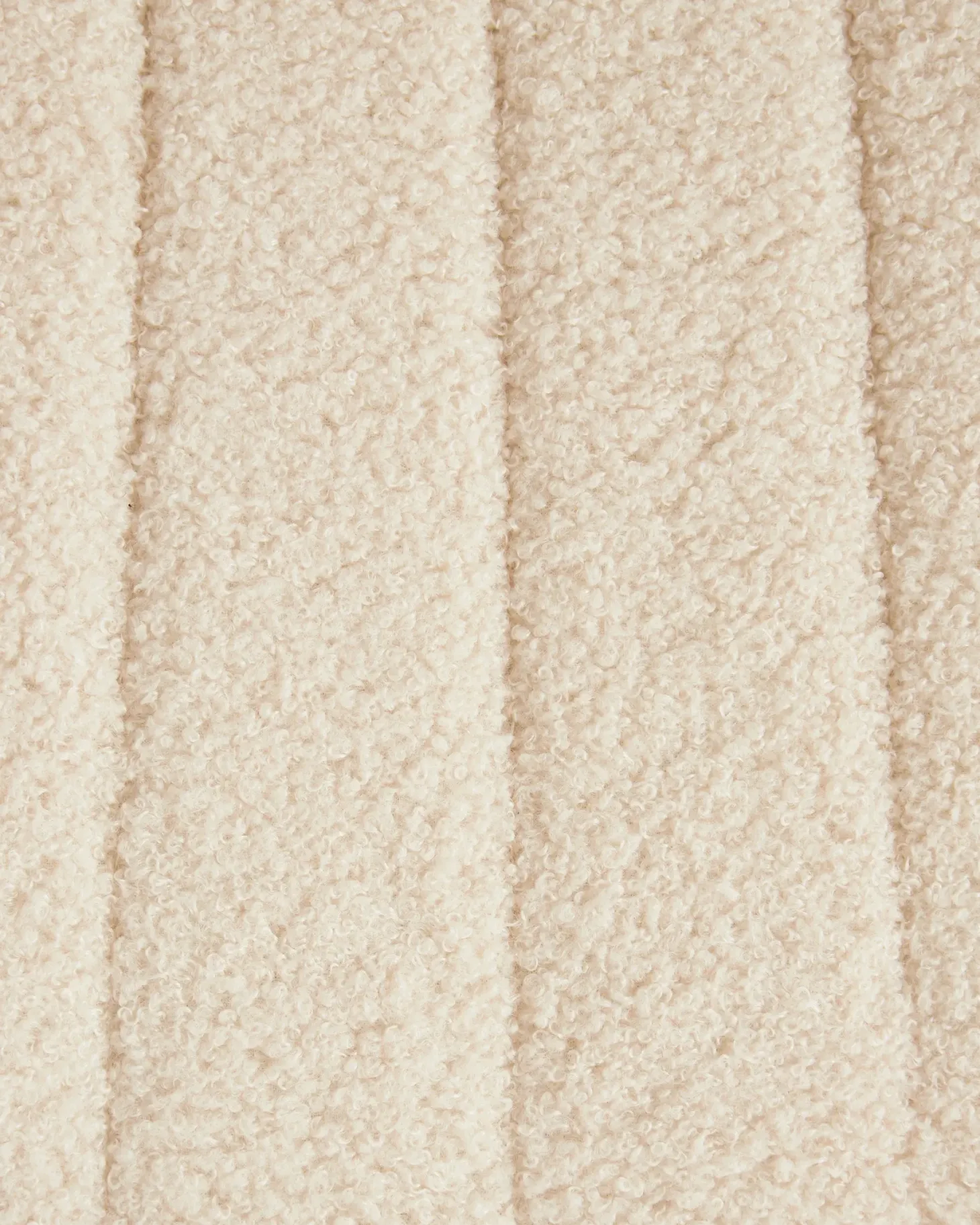 Sæt med 2 barstole DUBROVNIK Boucle Lys Beige
