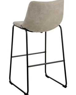 Sæt med 2 barstole FRANKS Beige