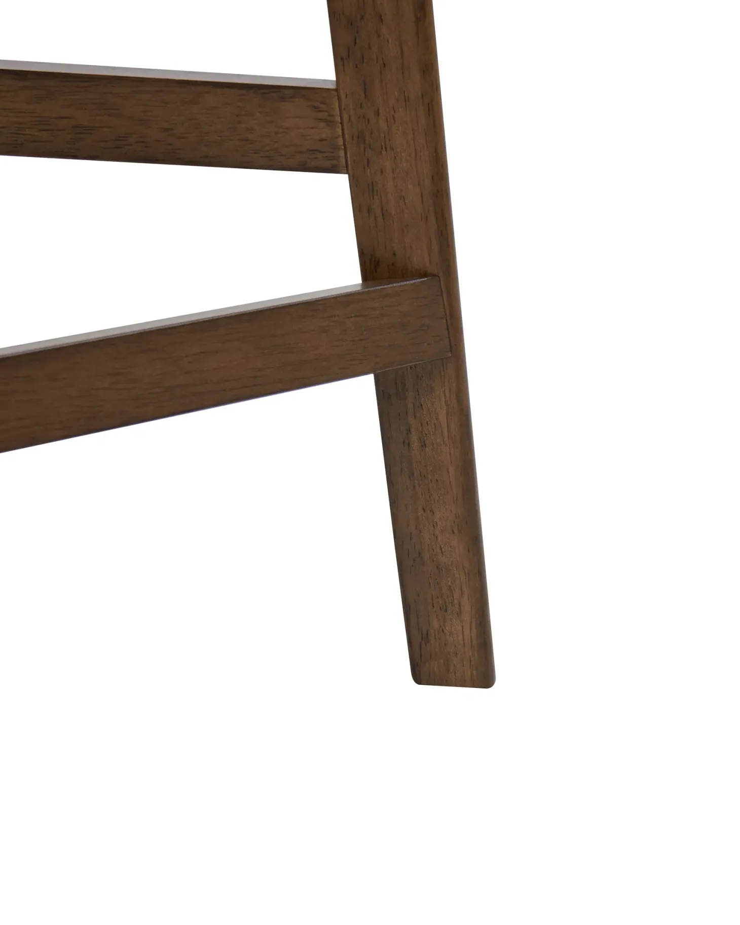 Sæt med 2 barstole HOLLY Træ Brun/beige