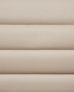Sæt med 2 barstole LUCERNE Kunstlæder Lys Beige