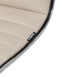 Sæt med 2 barstole LUCERNE Kunstlæder Lys Beige