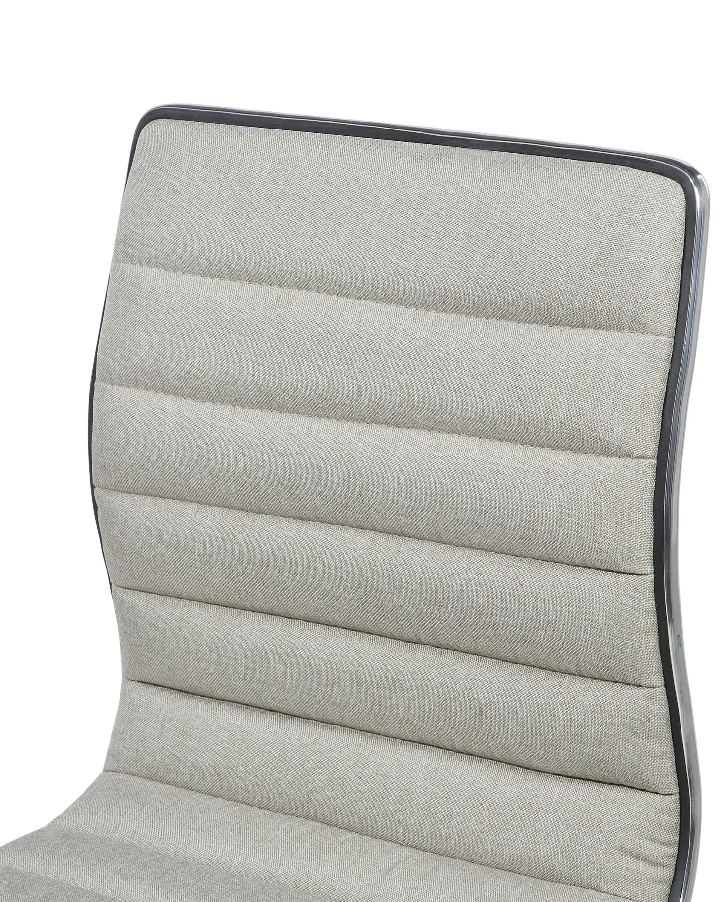 Sæt med 2 barstole LUCERNE Lys Beige