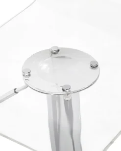 Sæt med 2 barstole MALTA Transparent