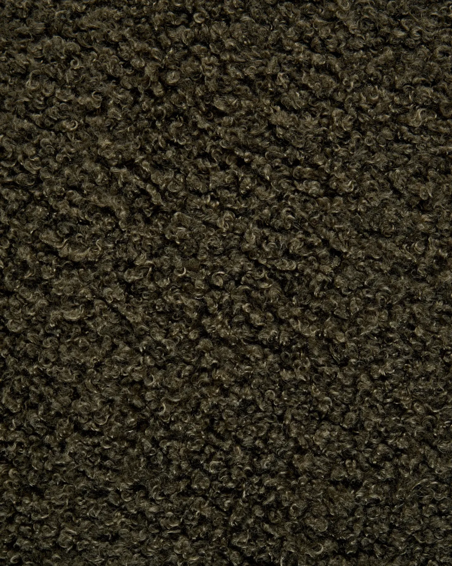 Sæt med 2 barstole MILLS Boucle Brun / Grøn