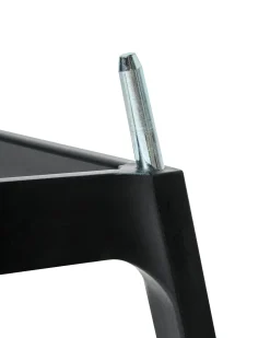 Sæt med 4 barstole SECEDA Syntetisk materiale 2 i 1 Sort