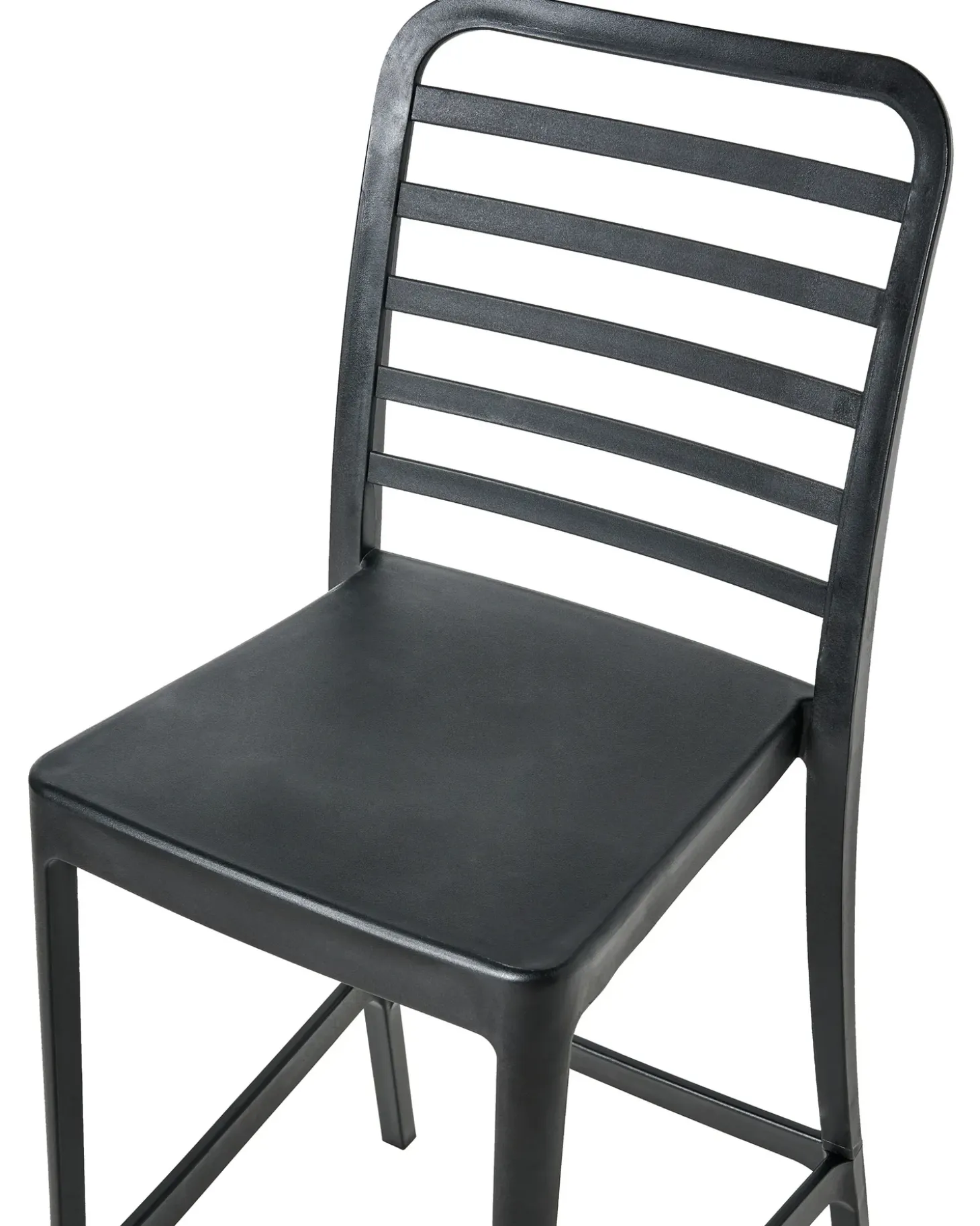Sæt med 4 barstole SECEDA Syntetisk materiale 2 i 1 Sort