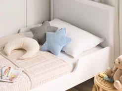 Sæt med 3 dekorative puder LUNA Fløjl 35 x 30 cm 35 x 35 cm Multifarvet Ensfarvet