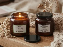 Sæt med 2 duftlys ABSOLUTE ALCHEMY Soja voks Fresh notes