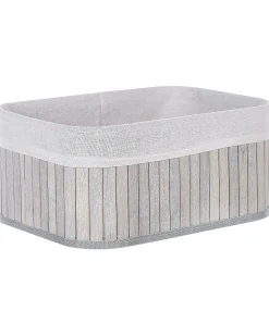 Sæt med 5 kurve TALPE Bambus Grå
