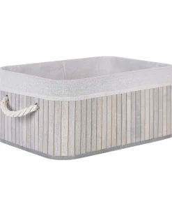 Sæt med 5 kurve TALPE Bambus Grå
