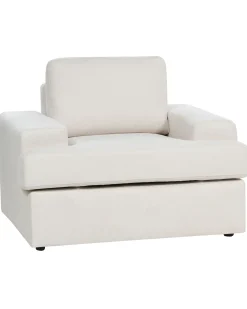 Sæt med 2 lænestole ALLA Lys Beige