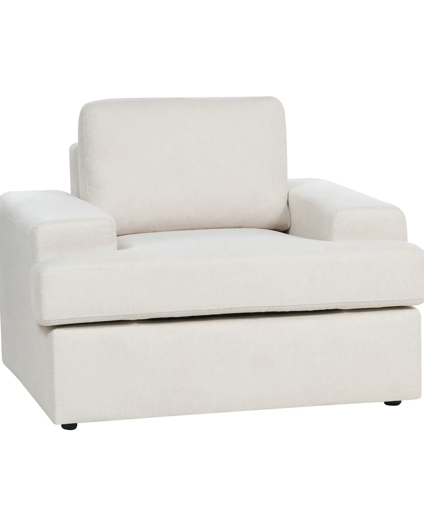 Sæt med 2 lænestole ALLA Lys Beige