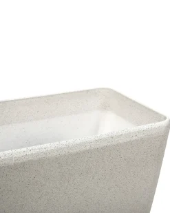 Sæt med 2 plantekrukker BARIS 74 cm Beige