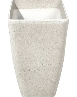 Sæt med 2 plantekrukker BARIS 74 cm Beige