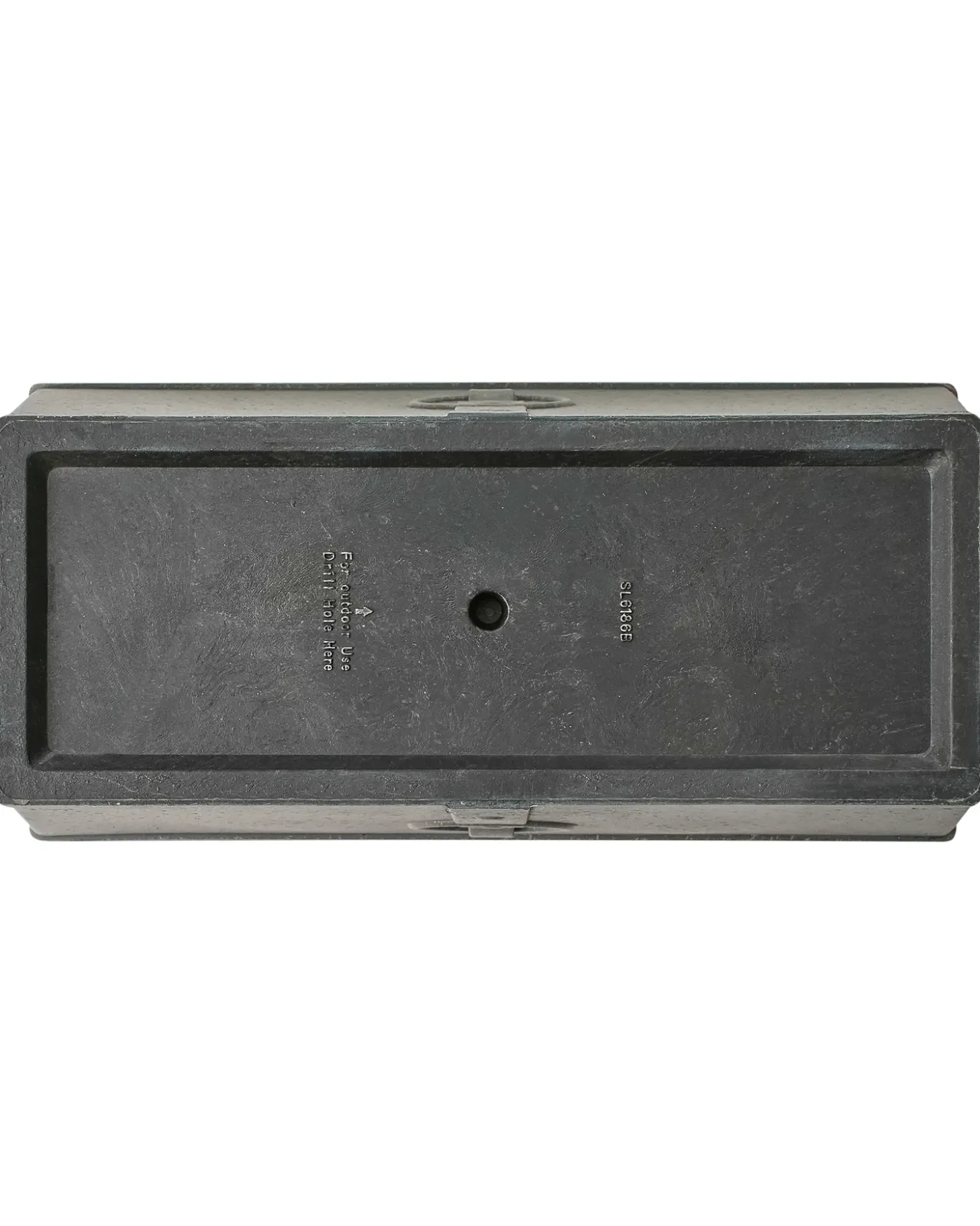 Sæt med 2 plantekrukker PORIA 60 cm Grå