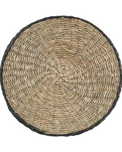 Sæt med 3 plantekrukker RATTAIL Søgræs 32/29/27 cm Sort