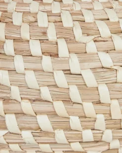 Sæt med 2 plantekrukker REMORA Søgræs 22/14 cm Naturlig