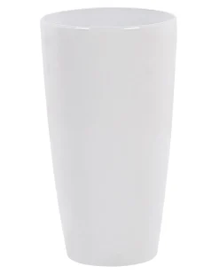 Sæt med 2 plantekrukker TSERIA 32 cm Hvid