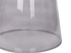 Sæt med 2 sideborde LAGUNA/CALDERA Glas Grå