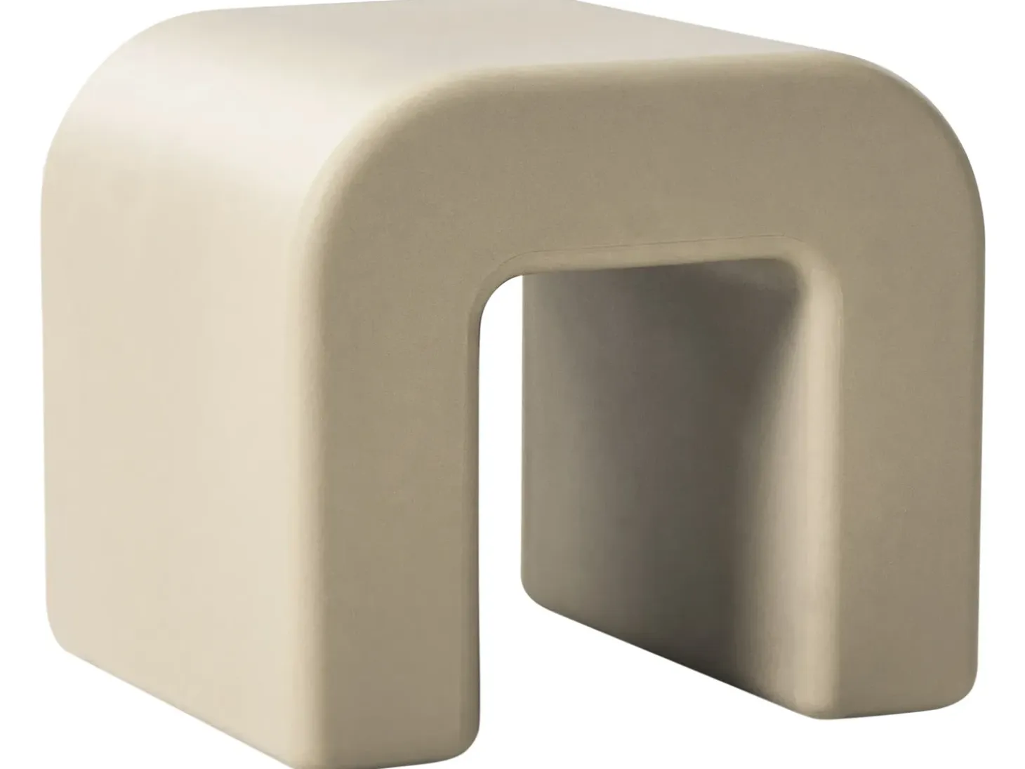 Sæt med 2 sideborde MOZIA Olivengrøn Beige