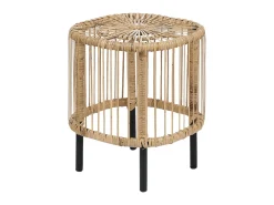 Sæt med 2 sofaborde CESENATICO Rattan Naturlig