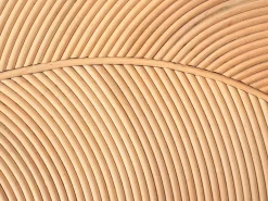 Sæt med 2 sofaborde PARALIA Rattan Naturlig