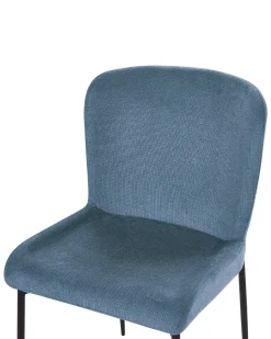 Sæt med 2 spisebordsstole ADA Blå