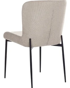 Sæt med 2 spisebordsstole ADA Brungrå